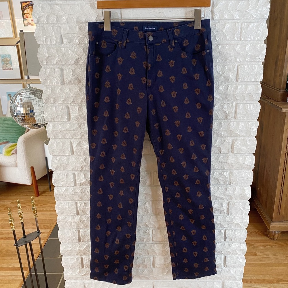 Charter Club Lexington Straight Leg Pant